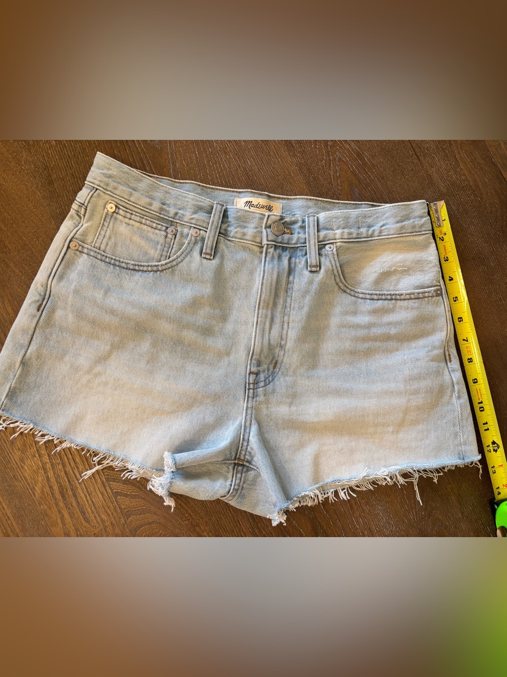 Madewell Light Blue Denim Jean Shorts